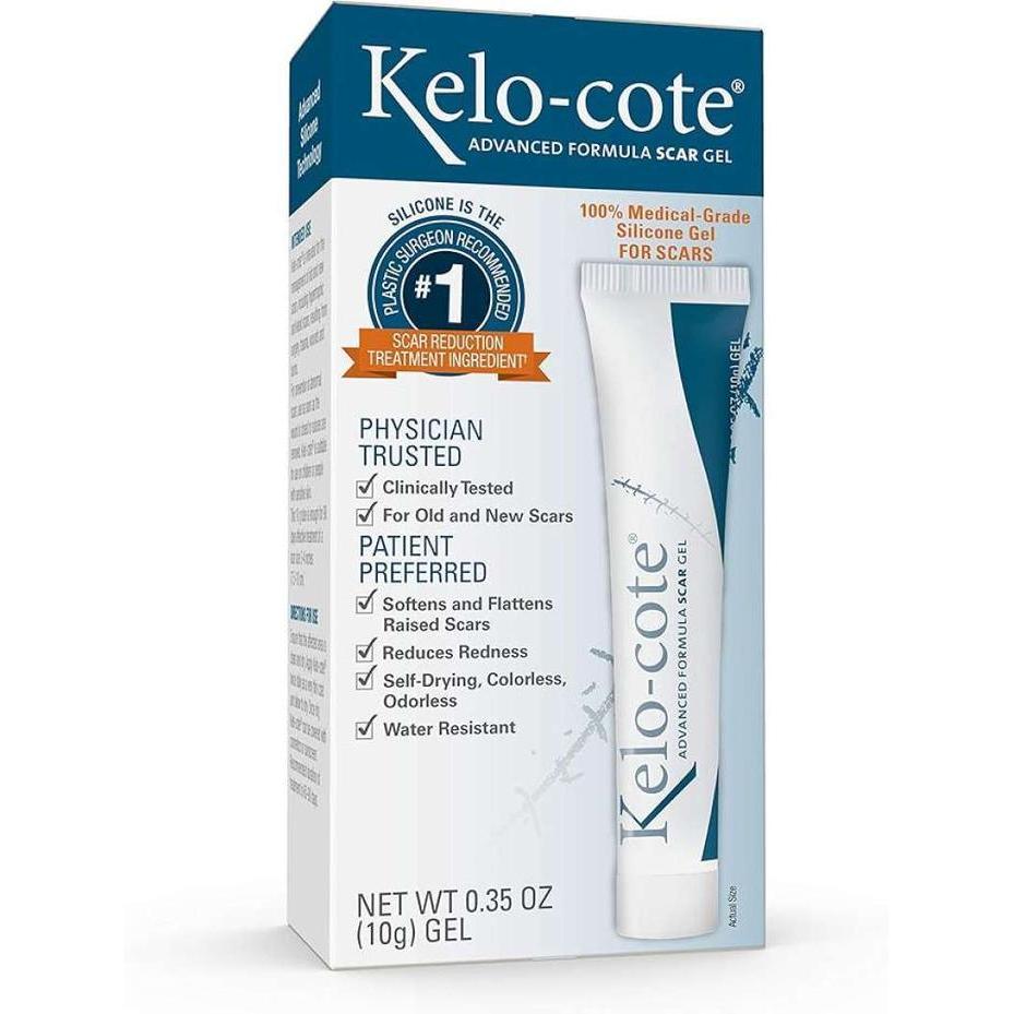 READY DTOCK Kelo-cote Advanced Formula Scar Gel, 10 Gram (mengurangi tampilan bekas) ORIGINAL