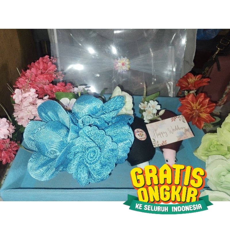 Paket lengkap seserahan pakaian dalam 1set kimono 2CD 2bra hantaran pernikahan hampers lamaran Weddi