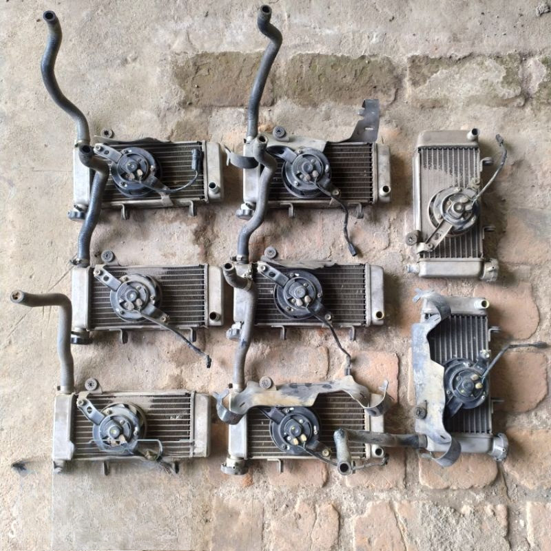 Radiator Old CB 150 R Old CBR 150  Radiator Kipas Radiator Old CB150 R Old CBR 150 ORIGINAL COPOTAN 