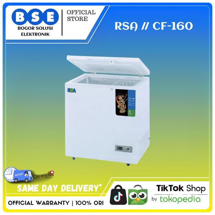 Chest freezer 144 Liter RSA CF160 Cooler Box 144 L CF-160 RSA CF 160 Freezer