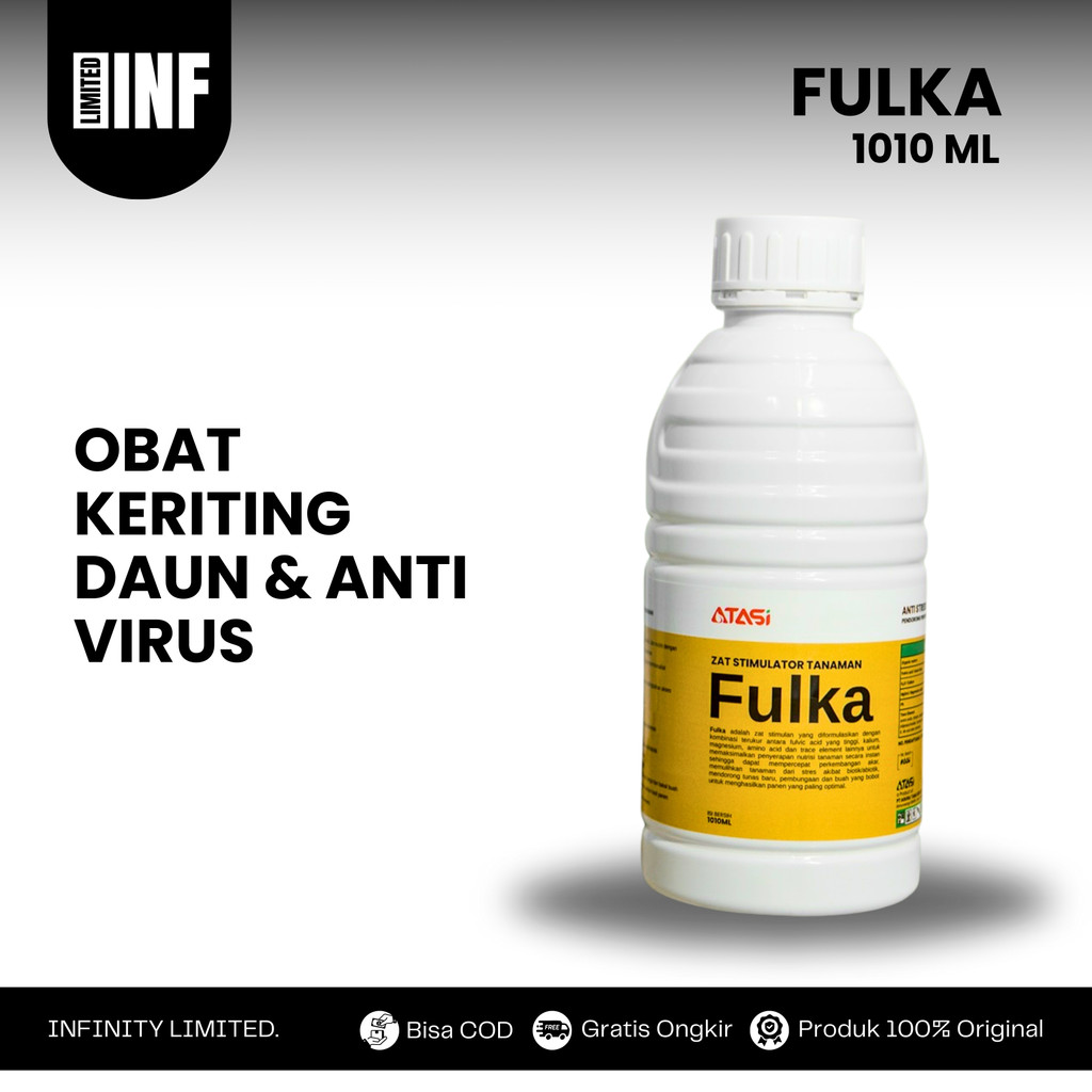 FULKA Nutrisi Tanaman Premium – Obat Keriting Daun & Anti Virus