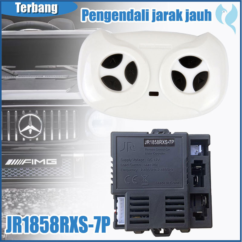 eceiver Mobil 7pin Aki 12V JR RX Dengan Remote JR1858RXS-7P 12V