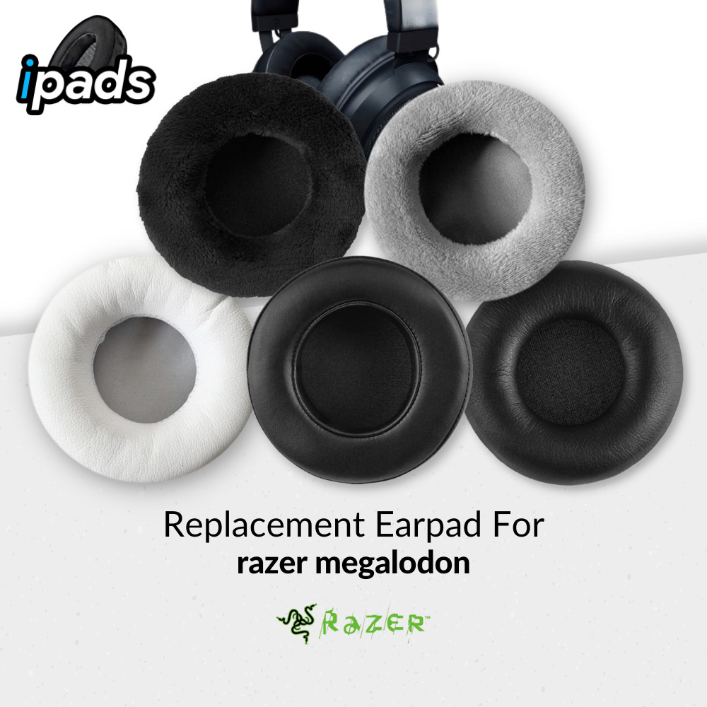 Earpad Earcup Ear Cushon Razer megalodon Busa Foam Bantalan Pad