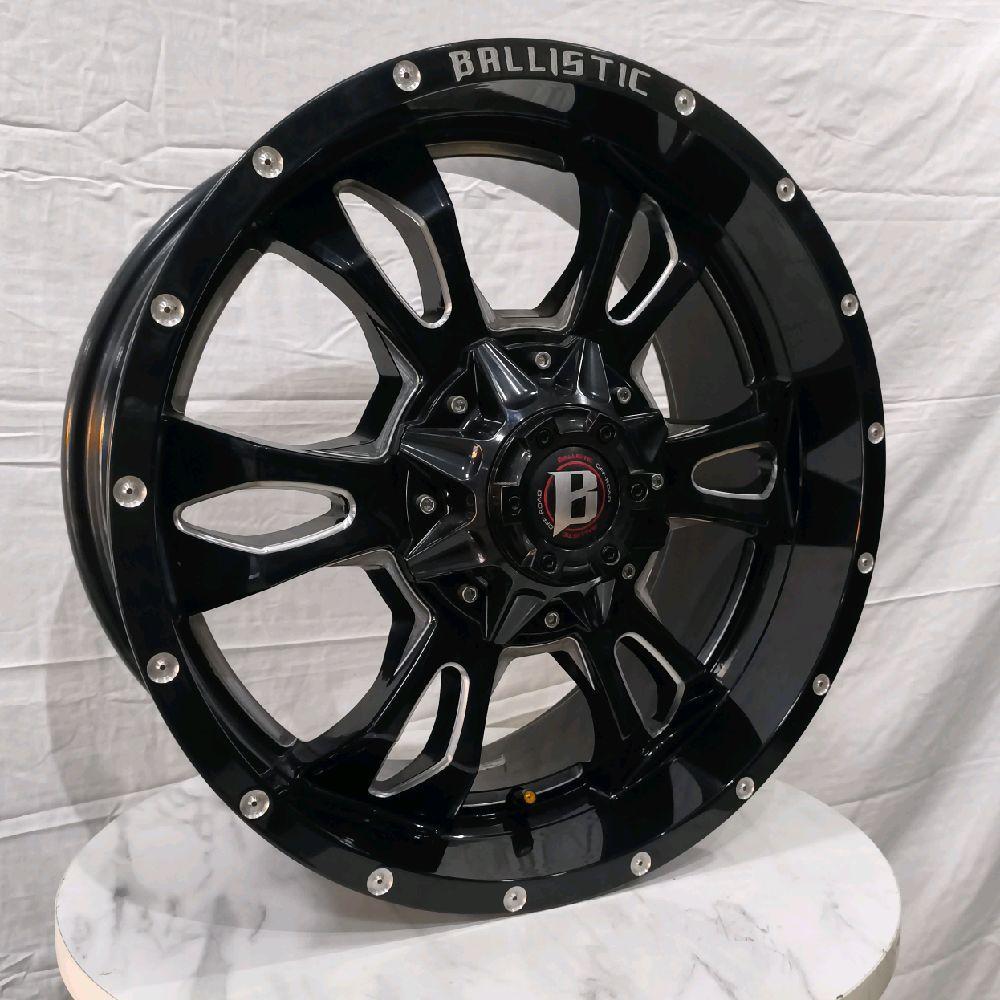 4buah Velg Ballistic Offroad 953  20x9.0 6H 139.7 et12 Ring 20 R20 Mobil Pajero Fortuner Hilux LandC