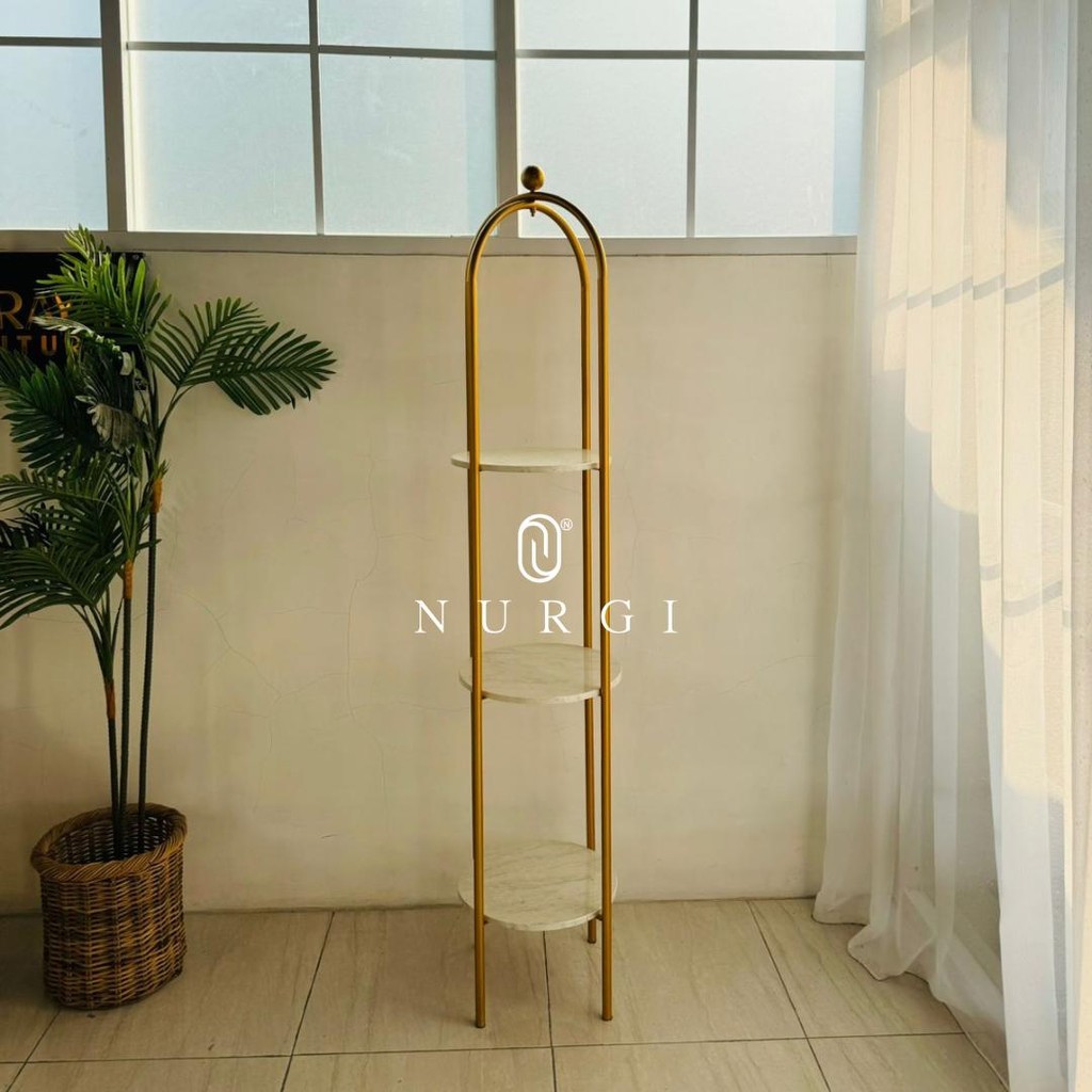 PROMORAK SANGKAR BURUNG/RAK SUDUT RUANG TAMU/RAK SERBAGUNA MURAH RAK HIAS 3 SUSUNMURAHH