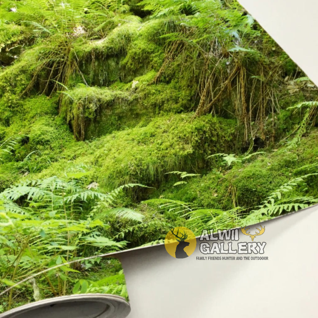 Stiker camo Moss pern/Stiker camo Natural terbaru/Stiker camo outdoor