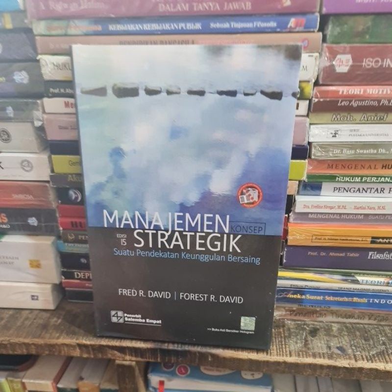 Manajemen strategik edisi 15 - Fred R David
