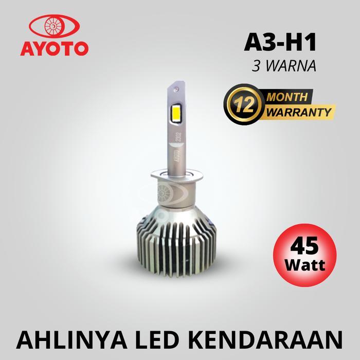AYOTO Lampu Soket H1, A1-H1 dan A3-H1, 2 kaki