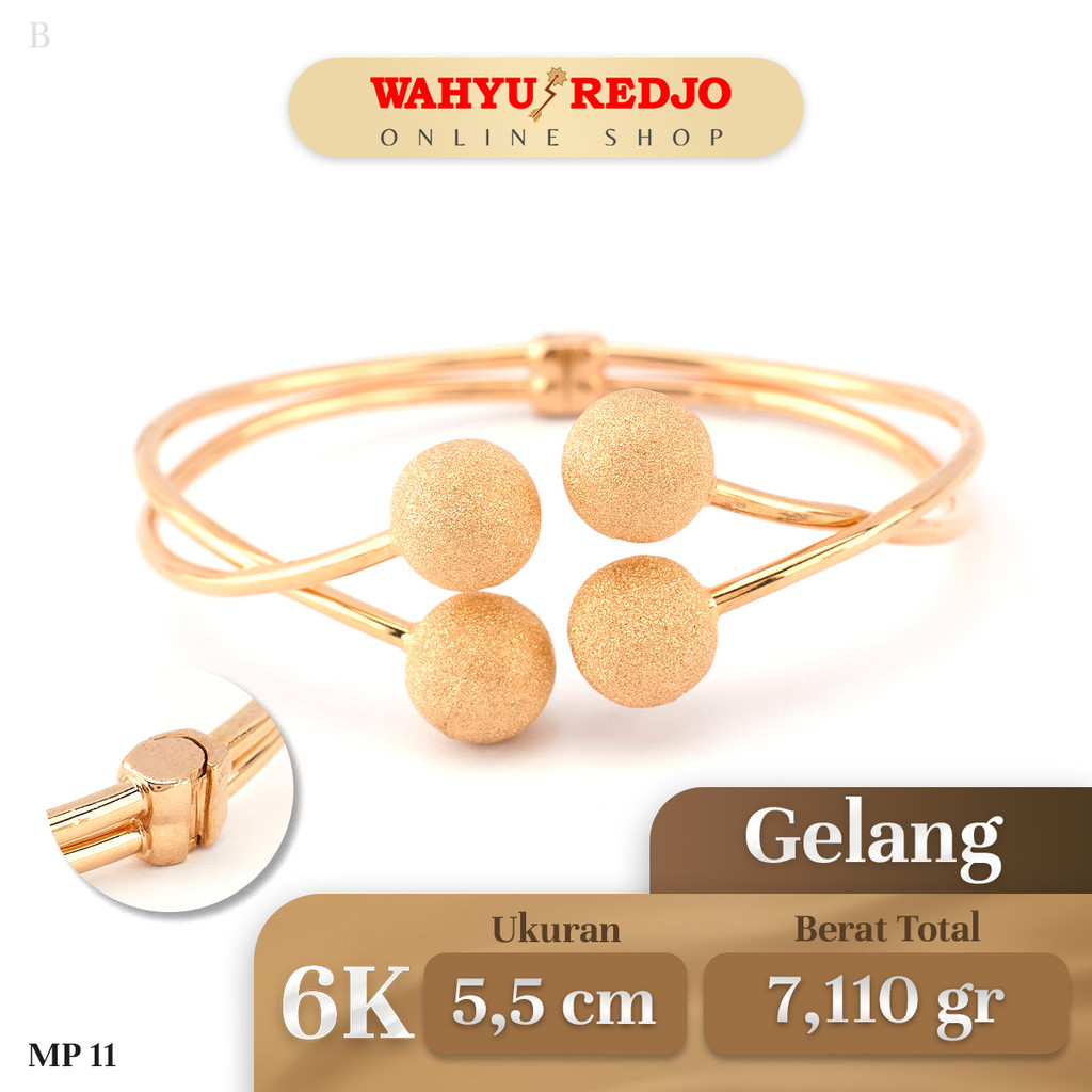 Gelang Emas Kadar 6K Wahyu Redjo GL-6K 30785662