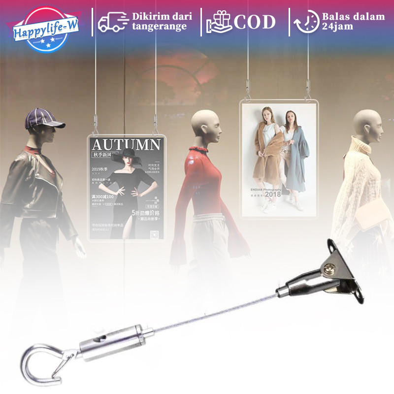Kabel Sling Baja Tali Sling Baja Kawat Seling Stainless Kawat Sling Baja Universal Baja Ringan Taso 