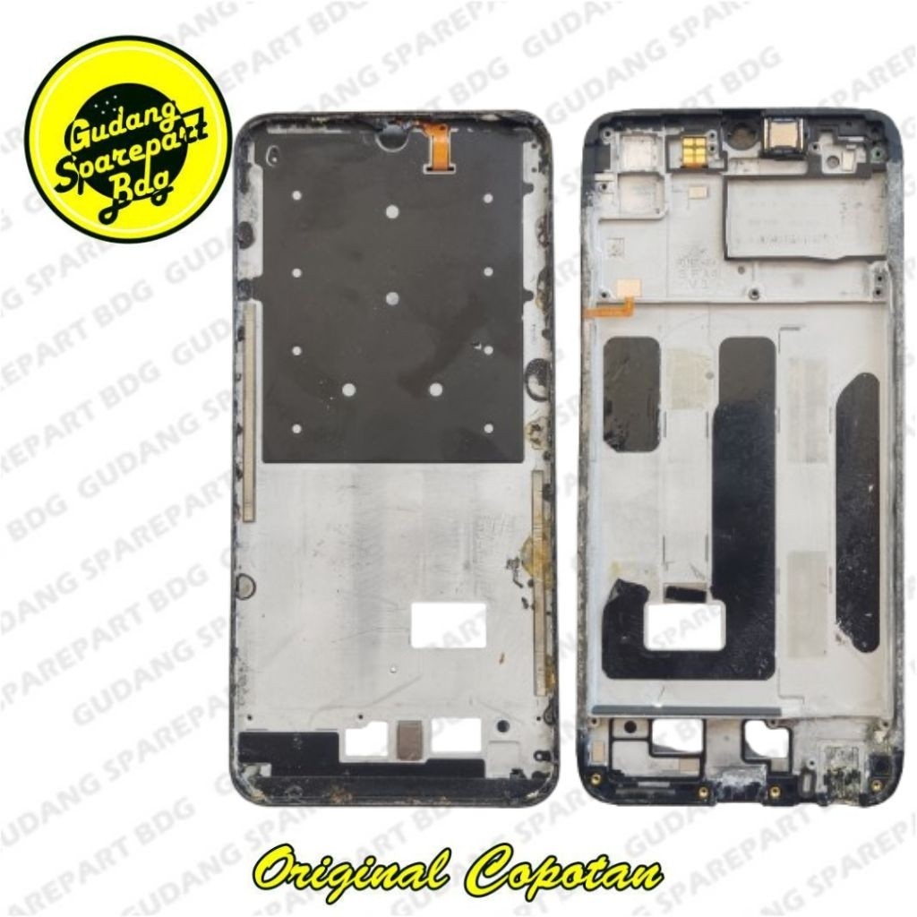 Frame Tatakan LCD untuk Vivo Y17 Second Ori Copotan