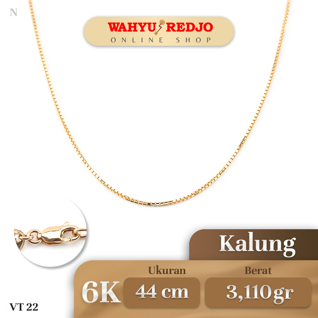 Kalung Emas Kadar 6K Wahyu Redjo KL-6K 30184881
