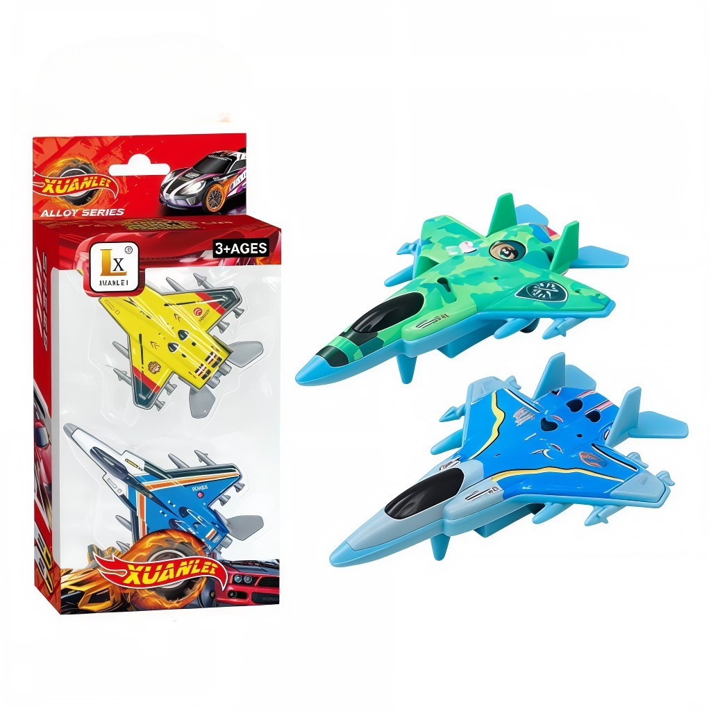 Mainan Anak Pesawat Tempur Diecast Edukatif Koleksi D