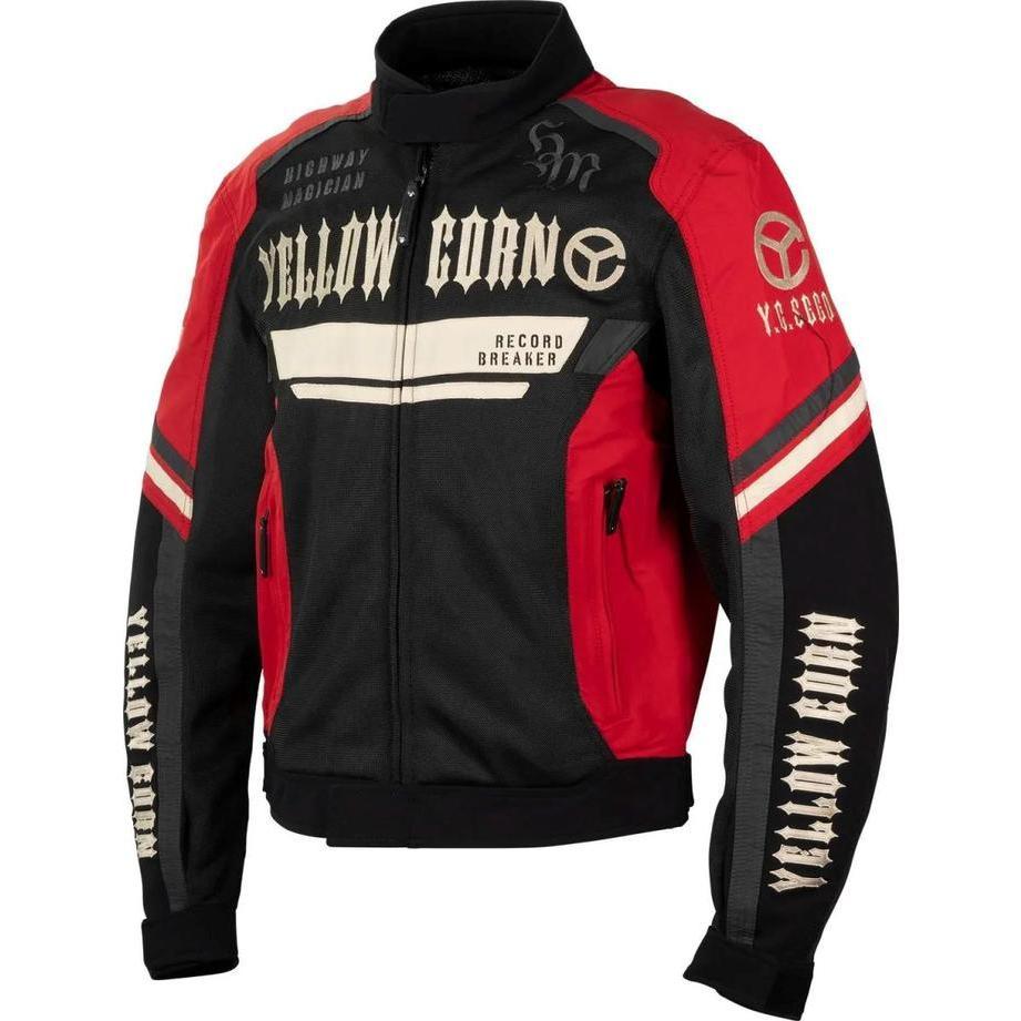 Jaket Motor - Yellow Corn SJ 5105 Red Jacket Original