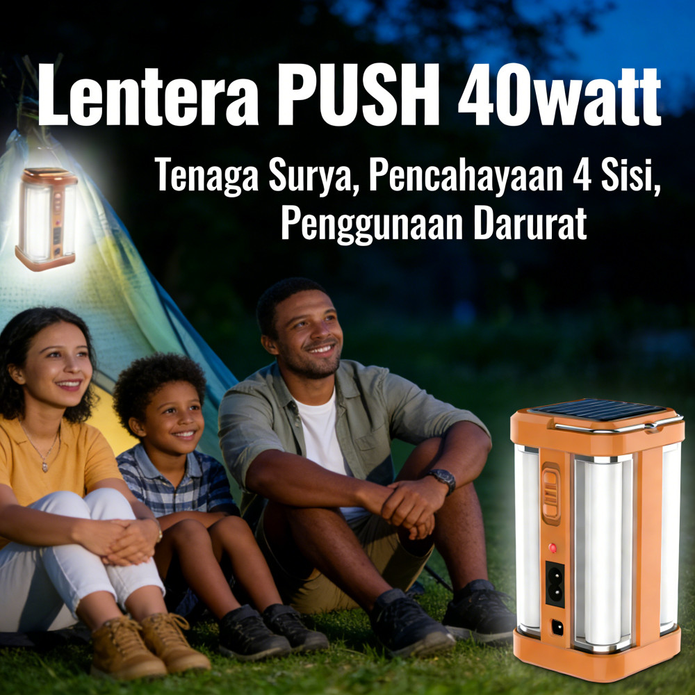Lampu darurat tahan 24 jam / lampu case tahan 12 jam / lampu emergency led super terang