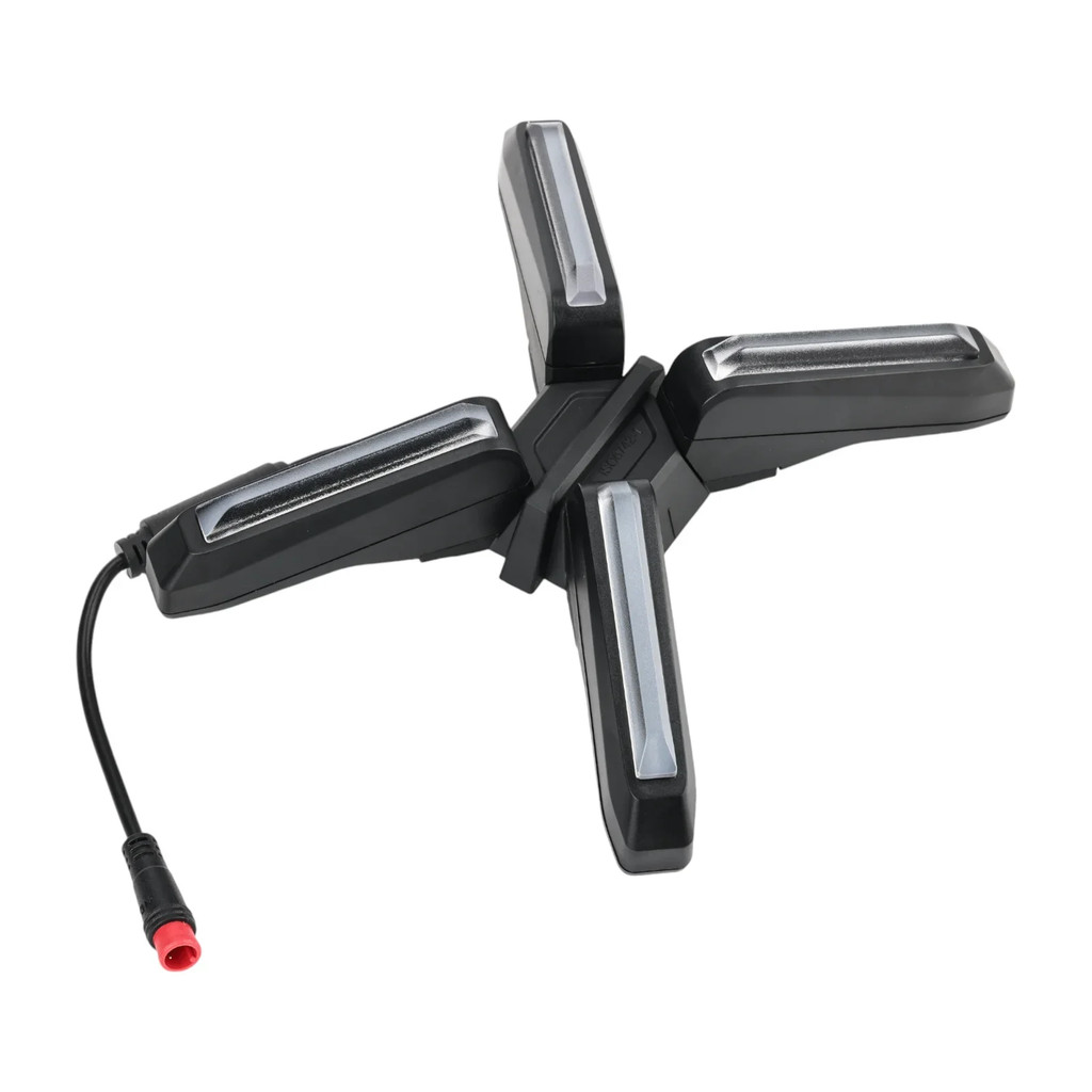 Lampu Depan 4W Super Terang Untuk Skuter Listrik Ninebot ZT3 ZT3 Pro Suku Cadang Berbentuk X