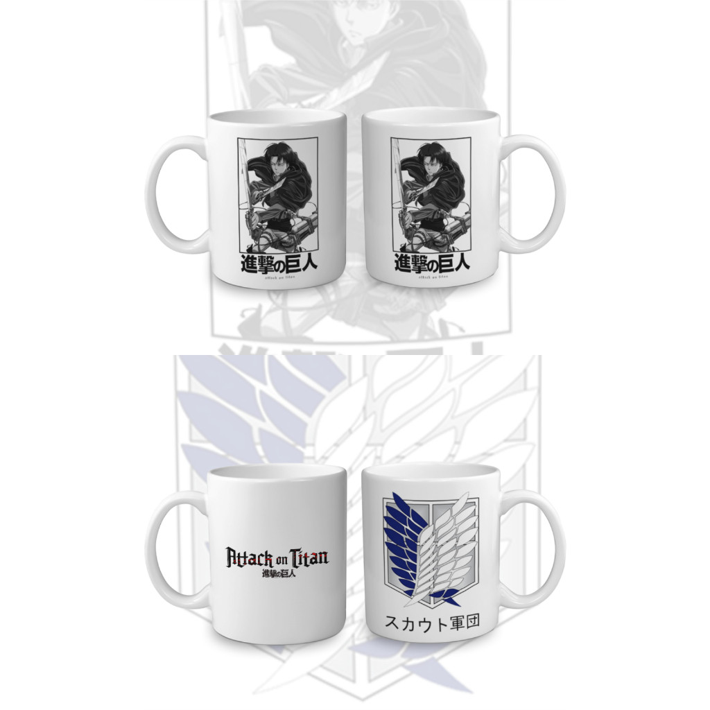 Mug / Gelas / Kado / Hampers - Attack On Titan | Anime