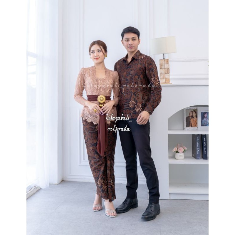 LOWESHOP HAZELNUT COUPLE MODERN BATIK KLASIK KEBAYA BALI