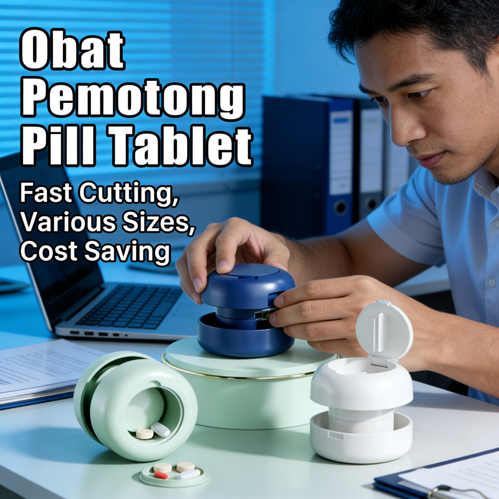 Pemecah Obat Pill/Produk Pemotong Tablet/Alat Pemotong Obat-obatan/Alat Pemecah Obat