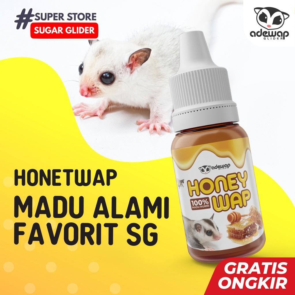X-Zone Pets ADEWAP GLIDER Honeywap Madu Murni Sugar Glider - 30ml