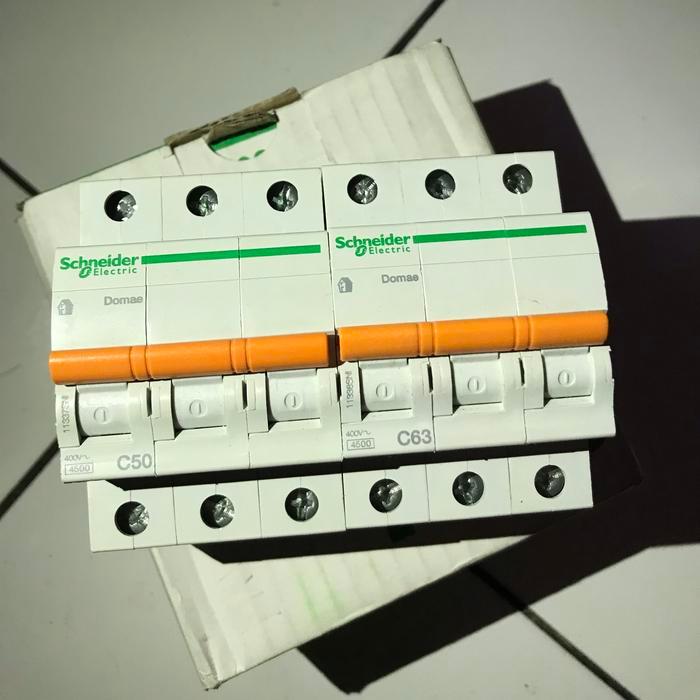 mcb schneider 3 phase 50A / 63A - 50A