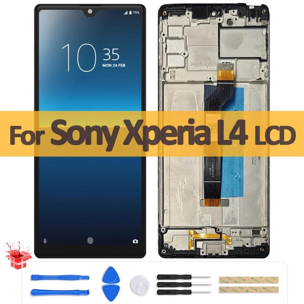 6.2" Original LCD For Sony Xperia L4 LCD splay Tou Screen gitizer AssemblyFor Sony L4 XQ-AD52 XQ-AD5