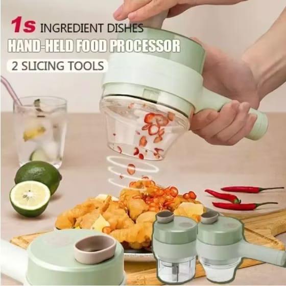 Pemotong Sayur Chopper Elektrik Blender Genggam Blender Sayur