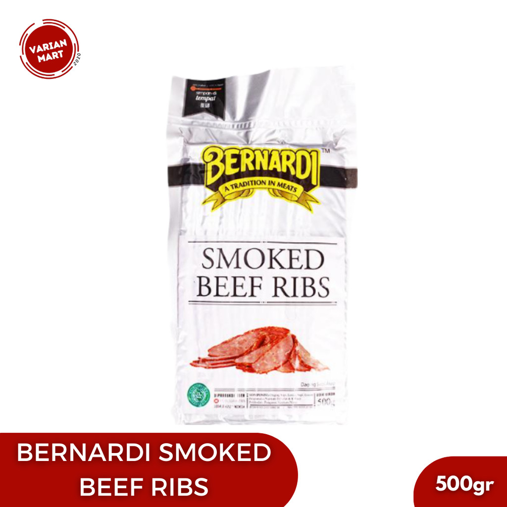 Bernardi Smoked Beef Ribs 500gr