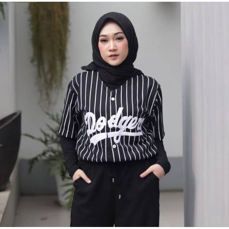 Jersey Baseball Bordir Custom Denpasar Bordir Tebal Terlaris Premium