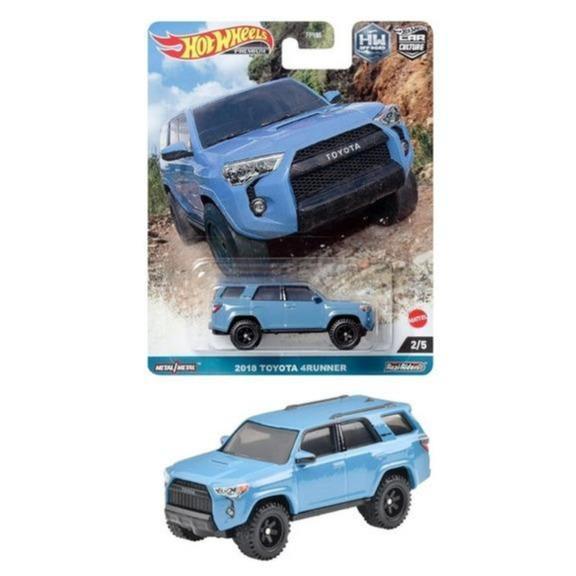 HOTWHEELS PREMIUM 2018 TOYOTA 4RUNNER