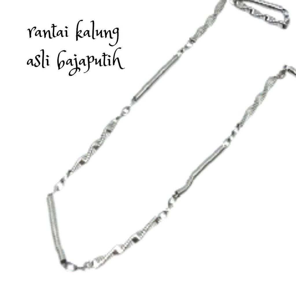 RANTAI KALUNG PRIA,KALUNG PRIA,KALUNG BAJA PUTIH