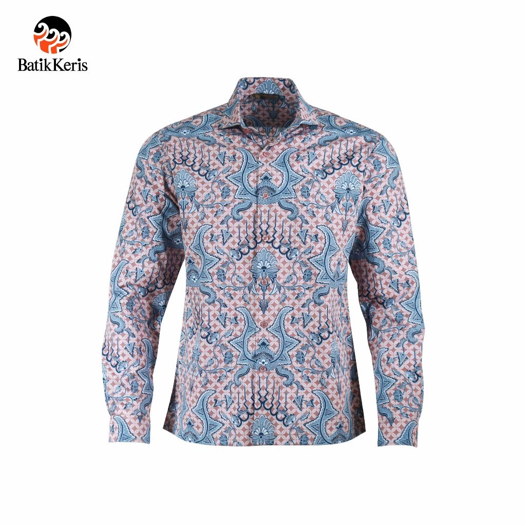 Batik Keris Kemeja Batik Slimfit Lengan Panjang Keris Ina Harsa