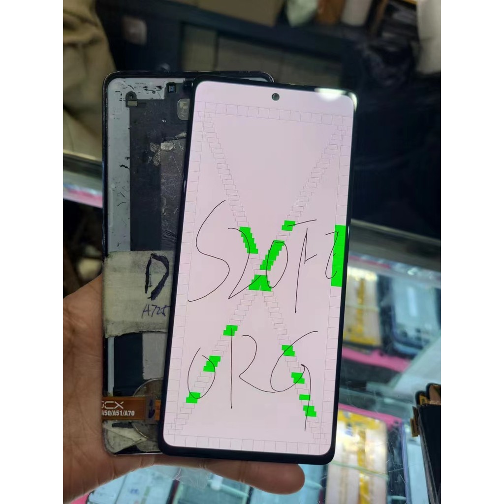 6.5'' AMOLED S20 FE LCD For Samsung S20 FE S20 Fan Etion splay Tou gitizer Assembly For S20 FE 5G SM