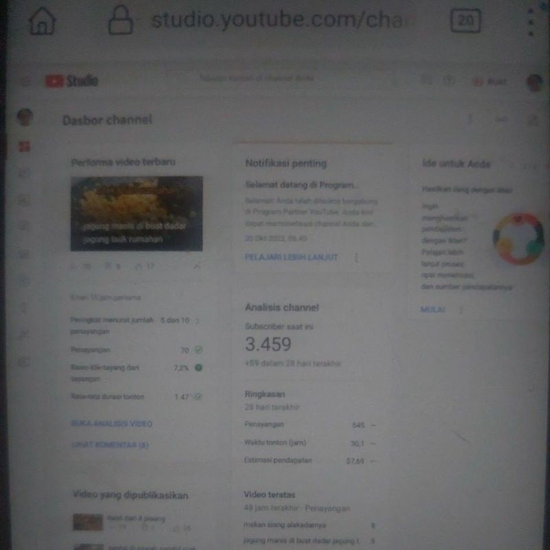 youtube monetisasi