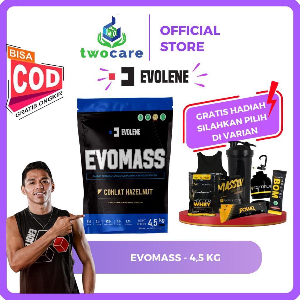 EVOMASS Mass Gainer 10 Lbs Evo Mass 4,5 Kg BPOM EVOMASS