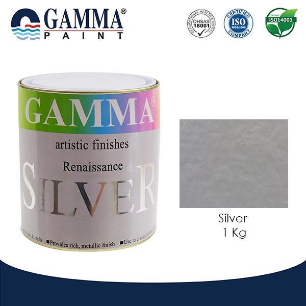 Gold RENAISSANCE - SILVER - Cat Metalik Solvent 1kg