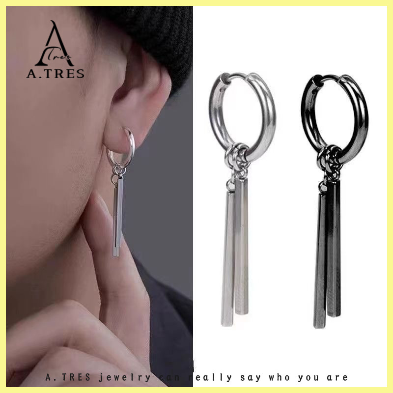 Anting Jepit Jilbab Anting Bulat Anting Titanium Anti Karat Dan Anti Luntur Asli Anting Lucu Anting 