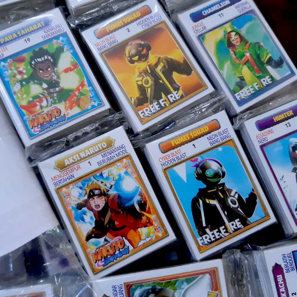 KARTU KWARTET ///DG// KARTU KWARTET TEBAL BAGUS (DG) / KARTU WAYANG PREMIUM