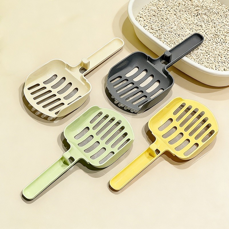 Large-sized Thick Cat Litter Scoop with Large Grid - Perfect Pet Cat Litter Scoop for Cleaning and R