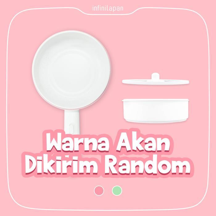 PRODUK LOKAL Portable Electric Frying Pan Panci Listrik Serbaguna Menggoreng Merebus Multifungsi Fre