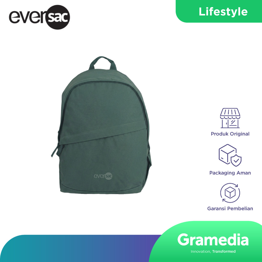Eversac Backpack Lobu Emerald