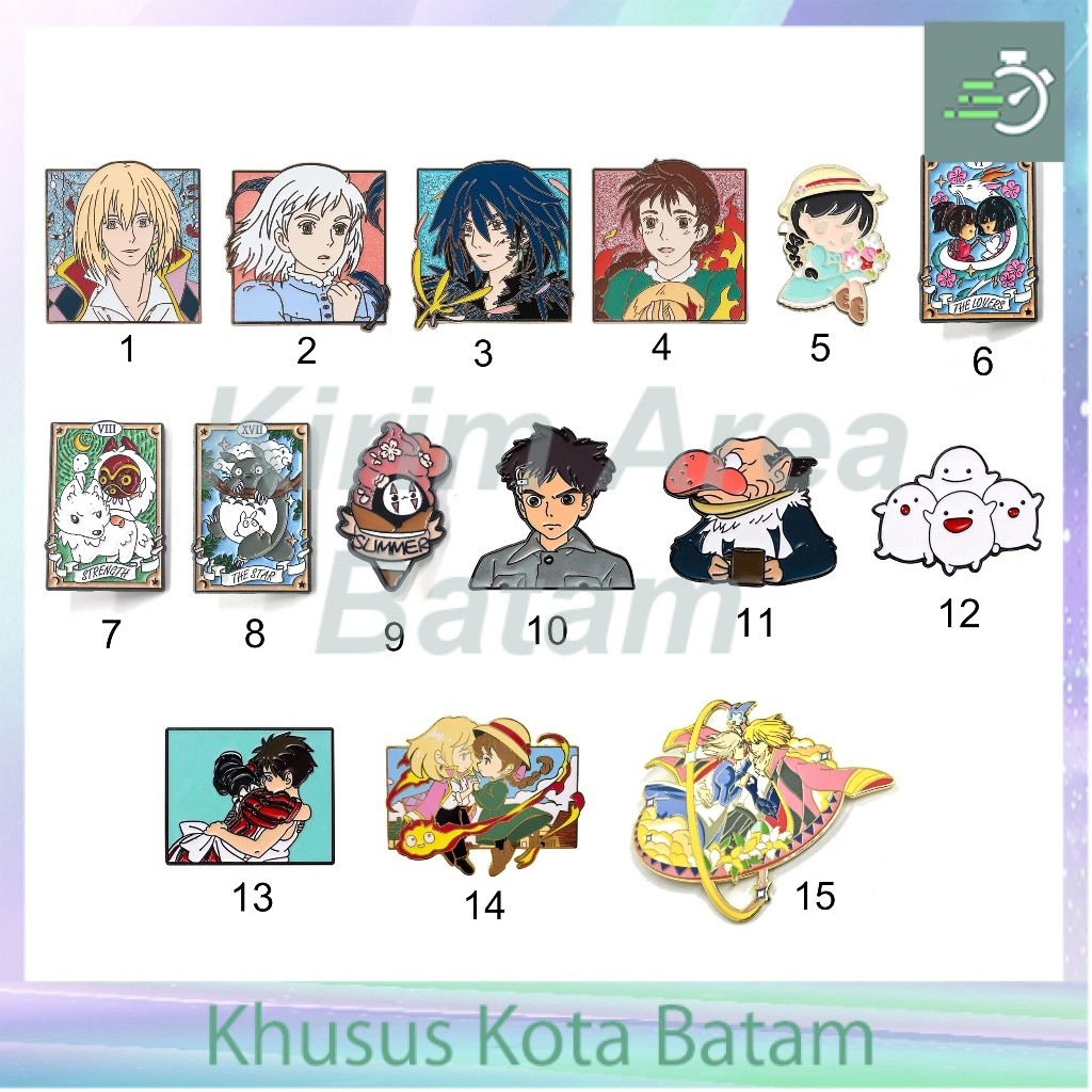 pin spirited away mononoke hime howl's moving castle