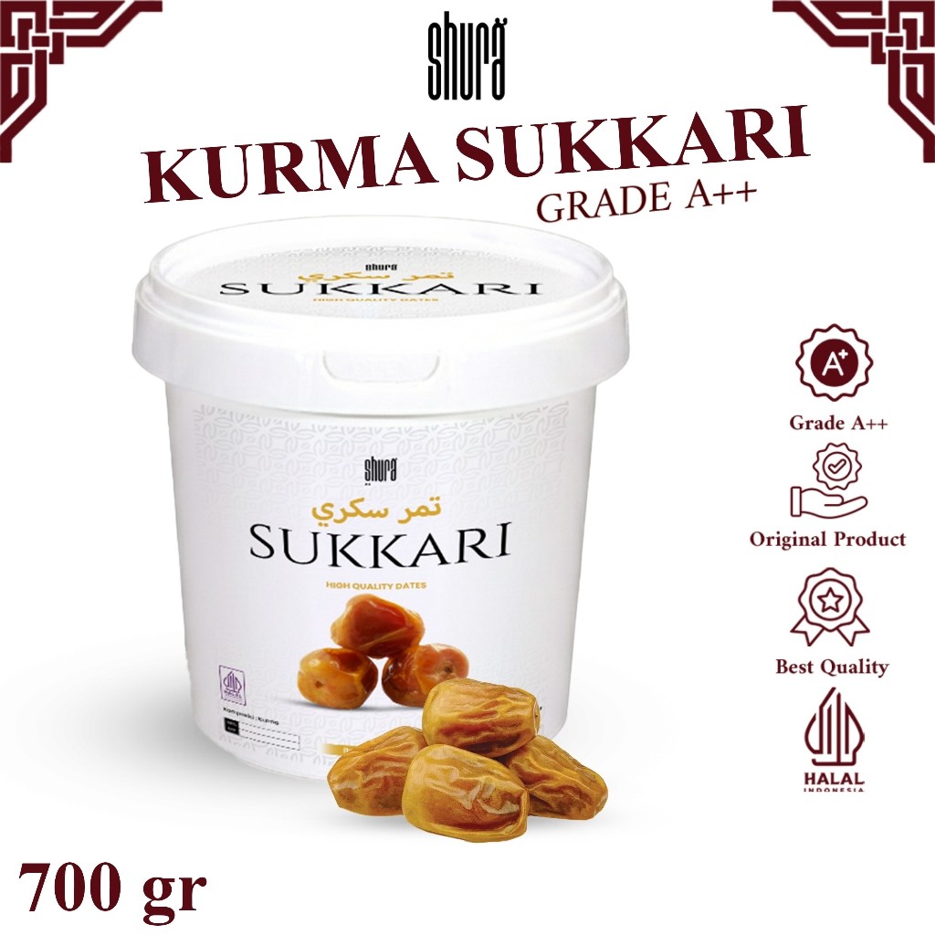 Shura Kurma Sukari Ember 700gr Premium Original High Quality