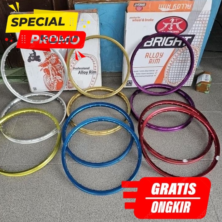 Velg TK Racing Japan 120x18 36 Hole Original Pelek Jari Jari Ring 18 RX King
