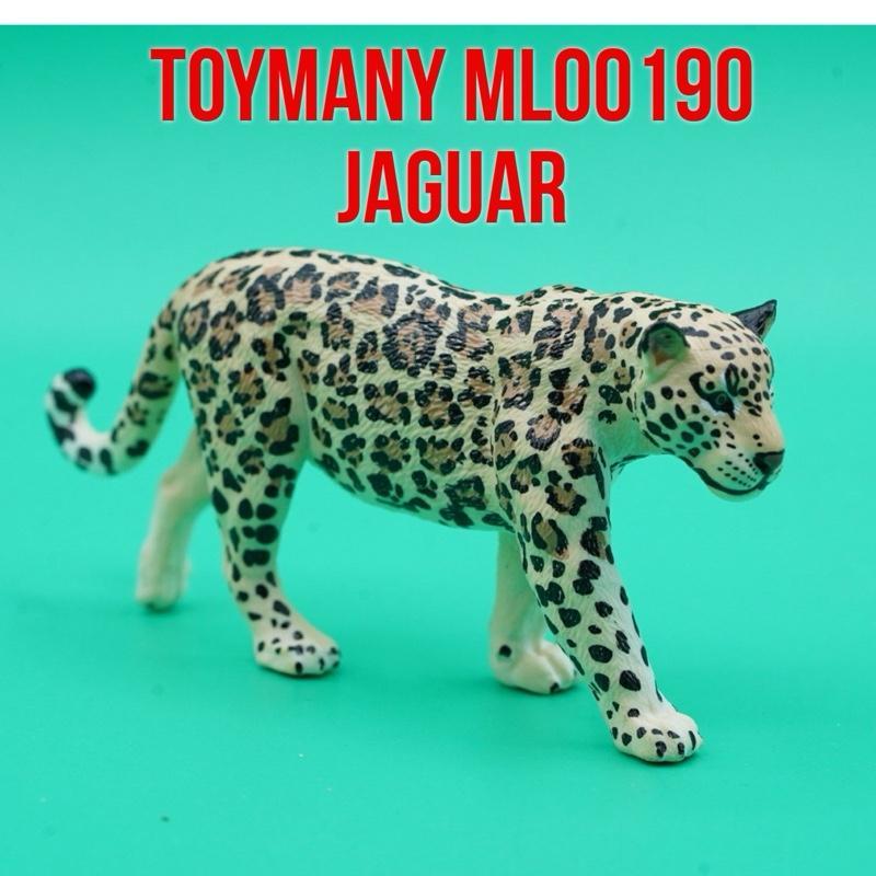 ToyMany ML00190 | Jaguar Panthera Onca Macan Kumbang Jantan Macan Tutul | Mainan Figure Binatang Min