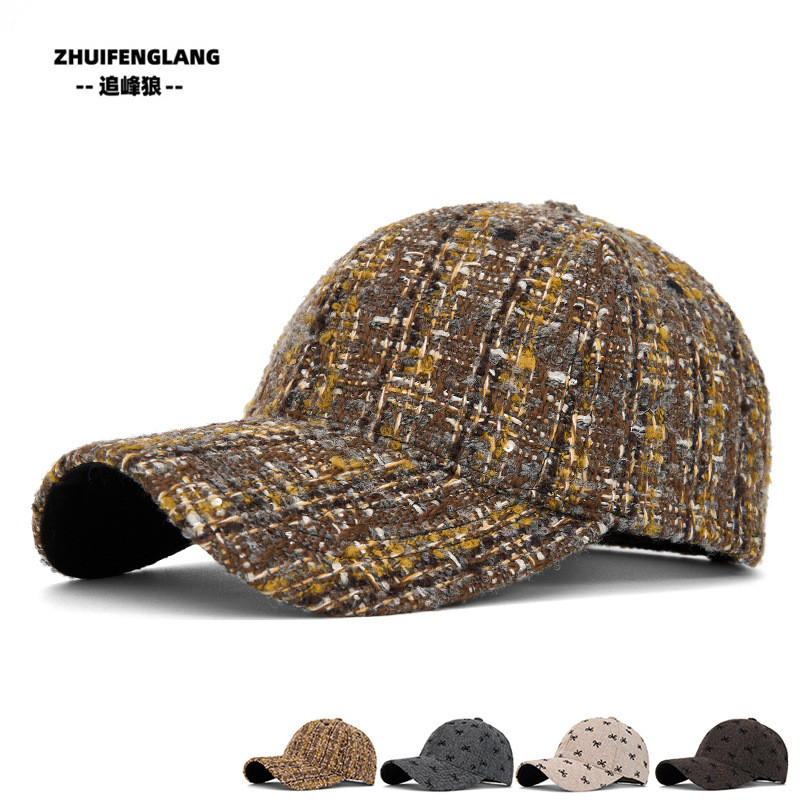 Topi Baseball Gaya Chanel Kecil yang Modis, Topi Serbaguna untuk Jepang dan Korea