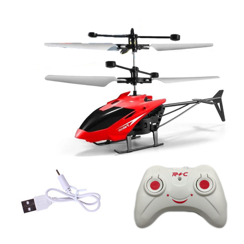 Rechargeable Mini RC Drone Remote Safe Fallresistant RC Helicopters Drone Children Toys