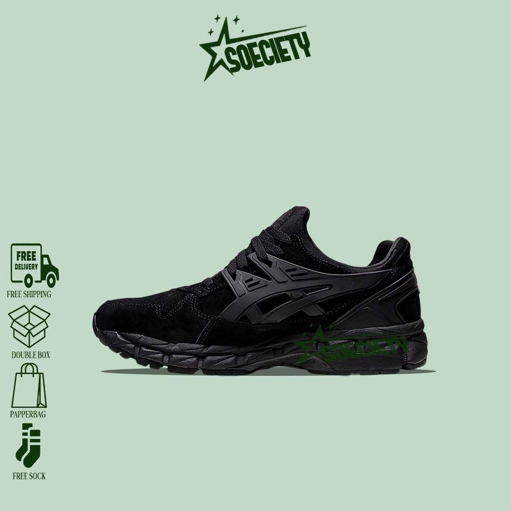 Sepatu Sneakers Asics gel kayano 21 trainer black BNIB Unisex