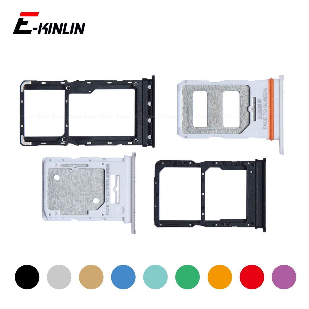 Sim Card Micro SD Card Tray Socket Holder Slot Container Connector Adapter Reader Parts For XiaoMi P