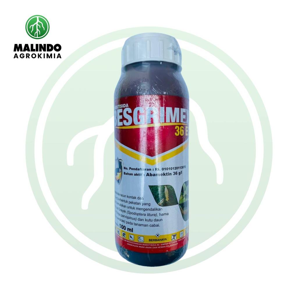 Insektisida Abamektin BESGRIMEX 36EC 500ml dari Tiara Buana Mandiri